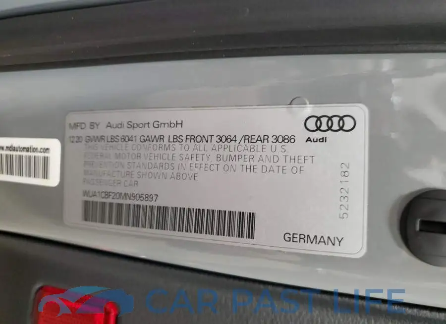 WUA1CBF20MN905897# 13