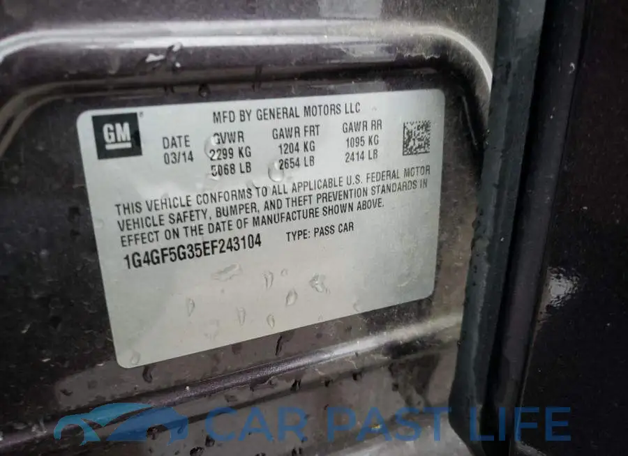1G4GF5G35EF243104# 13