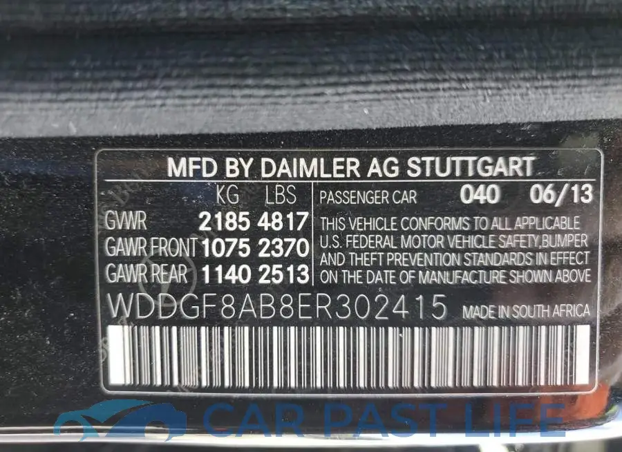 WDDGF8AB8ER302415# 12