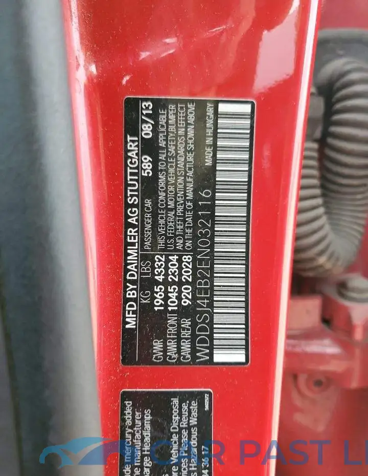 WDDSJ4EB2EN032116# 12