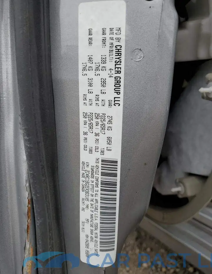2C4RC1BG2ER363105# 13