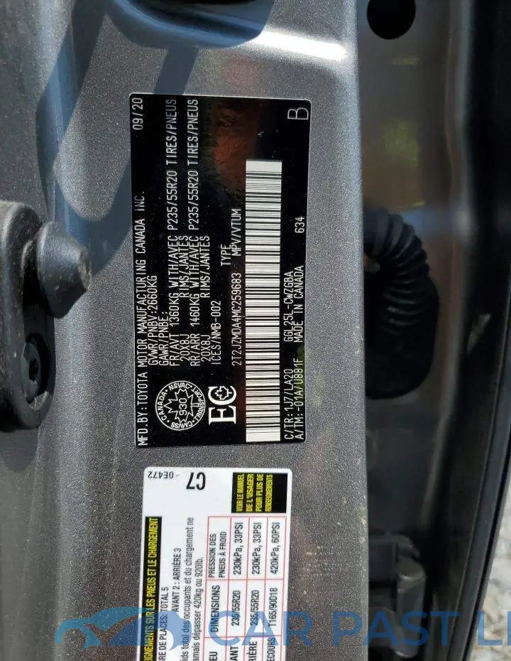 2T2JZMDA4MC259683# 14