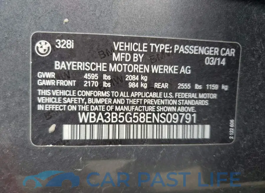 WBA3B5G58ENS09791# 12