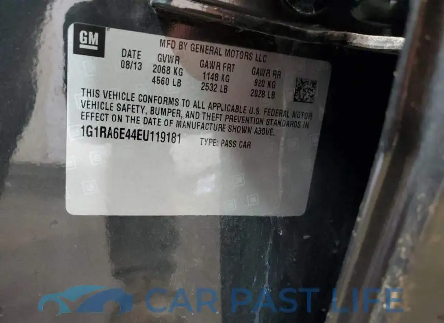1G1RA6E44EU119181# 12