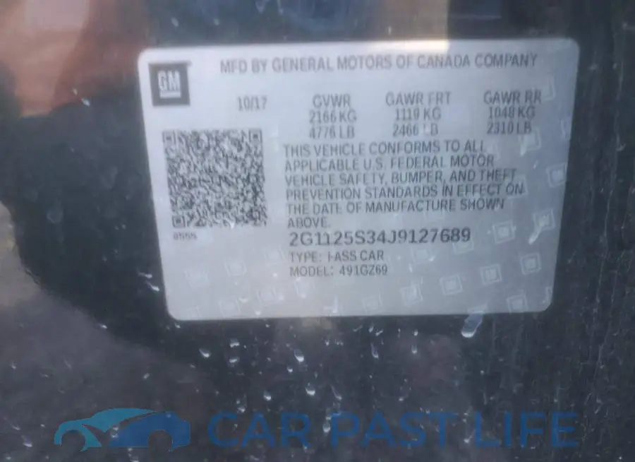 2G1125S34J9127689# 12