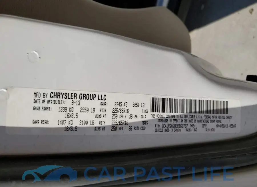 2C4JRGAG8ER161787# 13