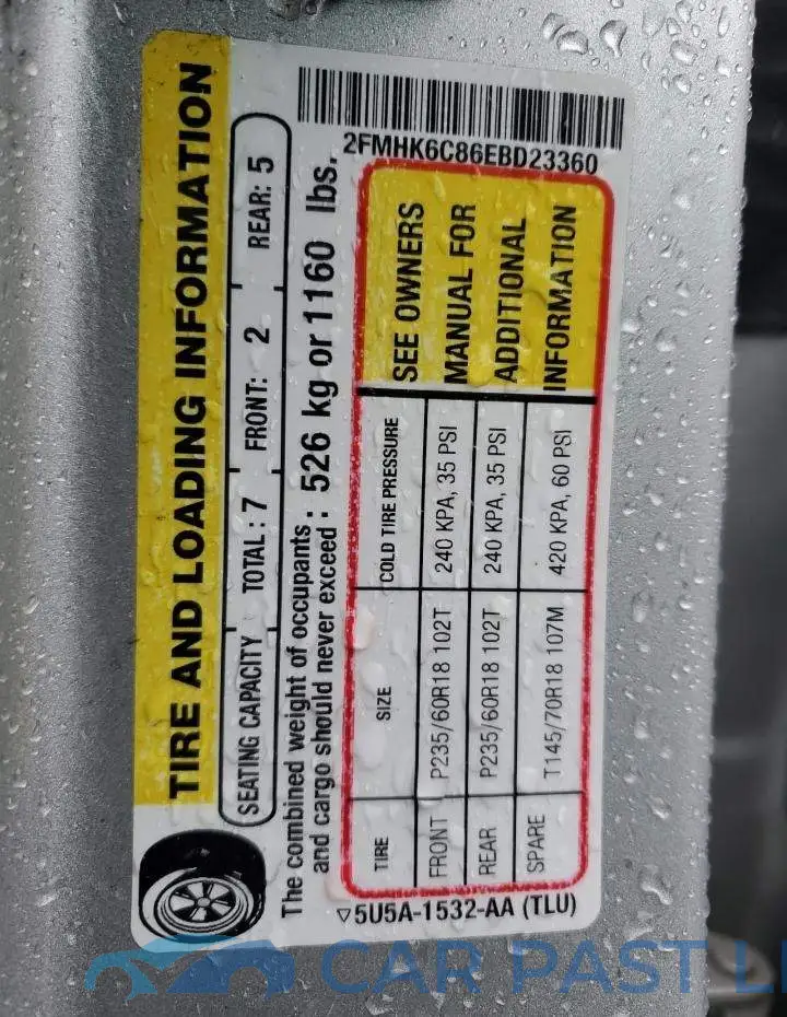 2FMHK6C86EBD23360# 14