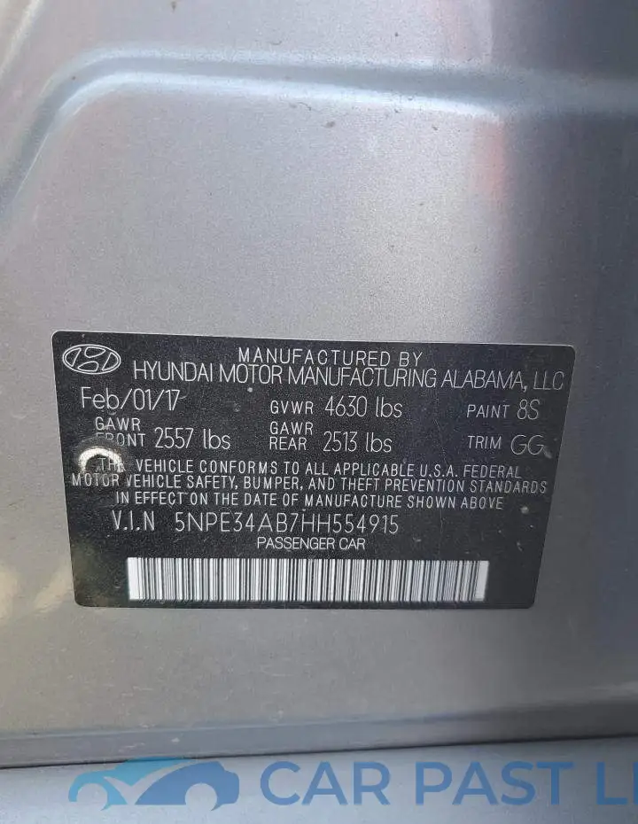 5NPE34AB7HH554915# 12