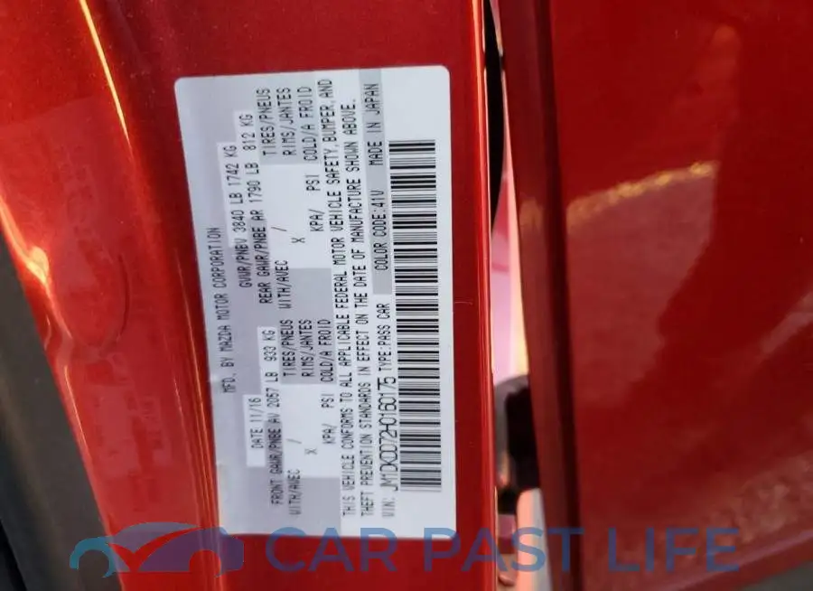 JM1DKDD72H0160175# 12