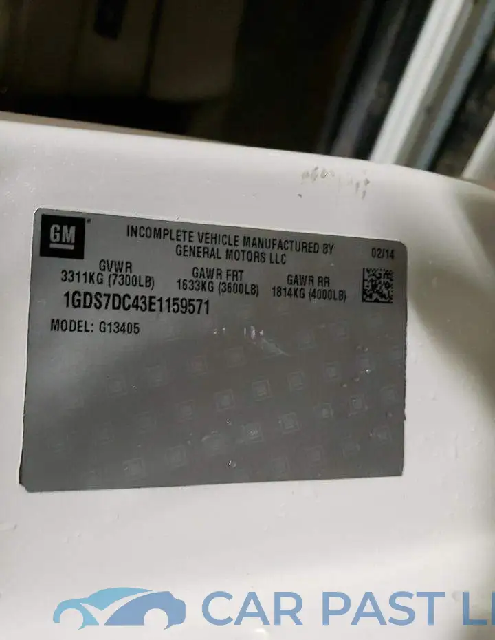 1GDS7DC43E1159571# 13