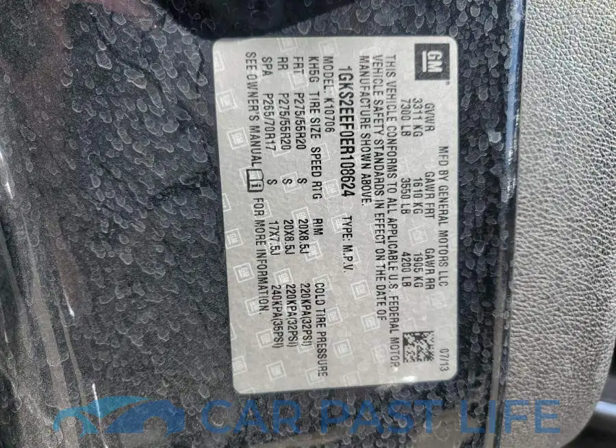 1GKS2EEF0ER108624# 13