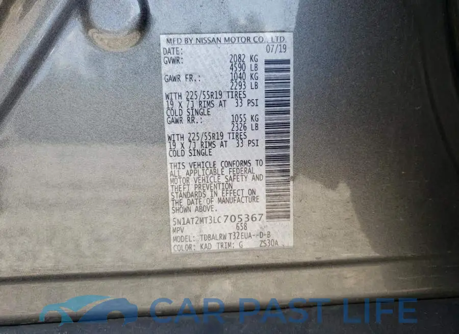 5N1AT2MT3LC705367# 13