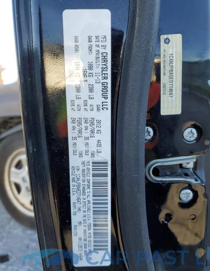 1C4NJPBA0ED714647# 13