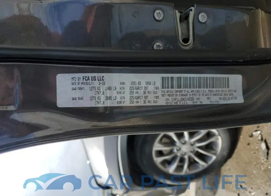 1C4PJLLB0KD145559# 13