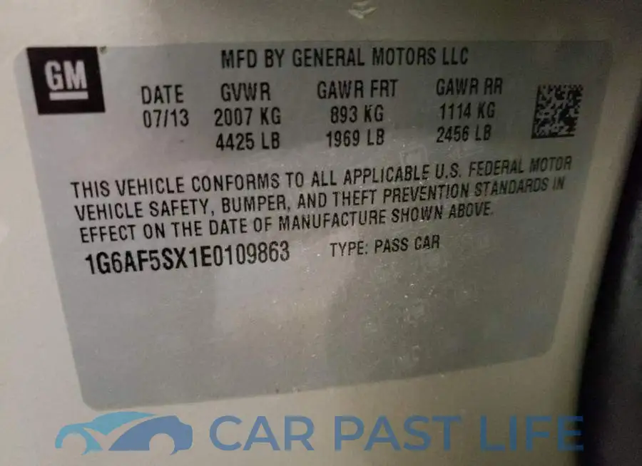 1G6AF5SX1E0109863# 12