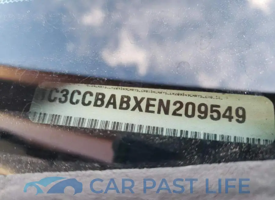 1C3CCBABXEN209549# 12