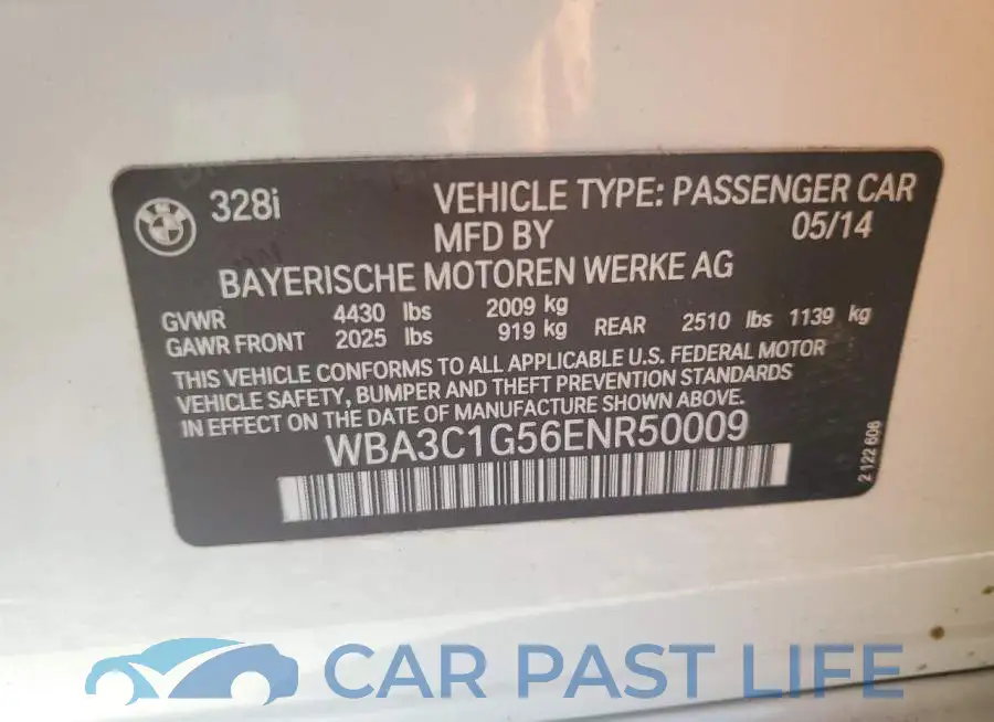 WBA3C1G56ENR50009# 12