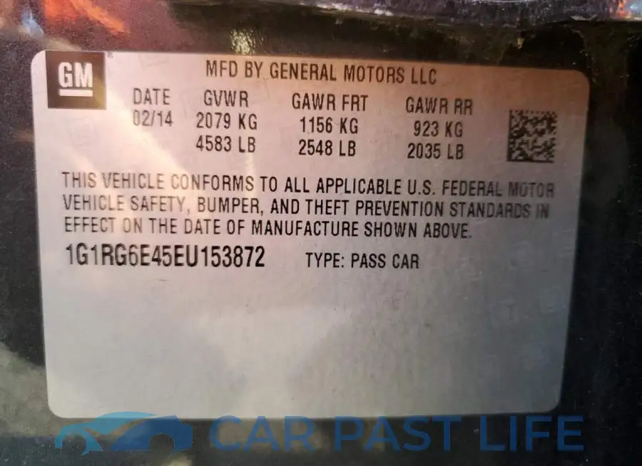 1G1RG6E45EU153872# 12