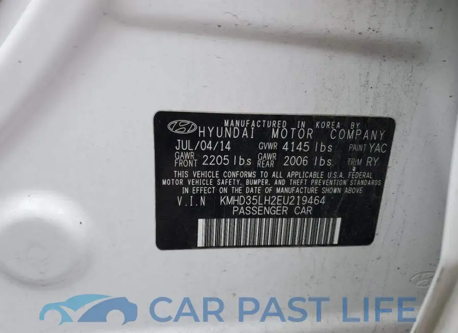 KMHD35LH2EU219464# 12