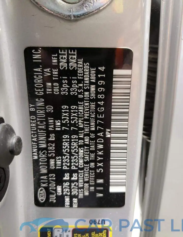 5XYKWDA77EG489914# 12