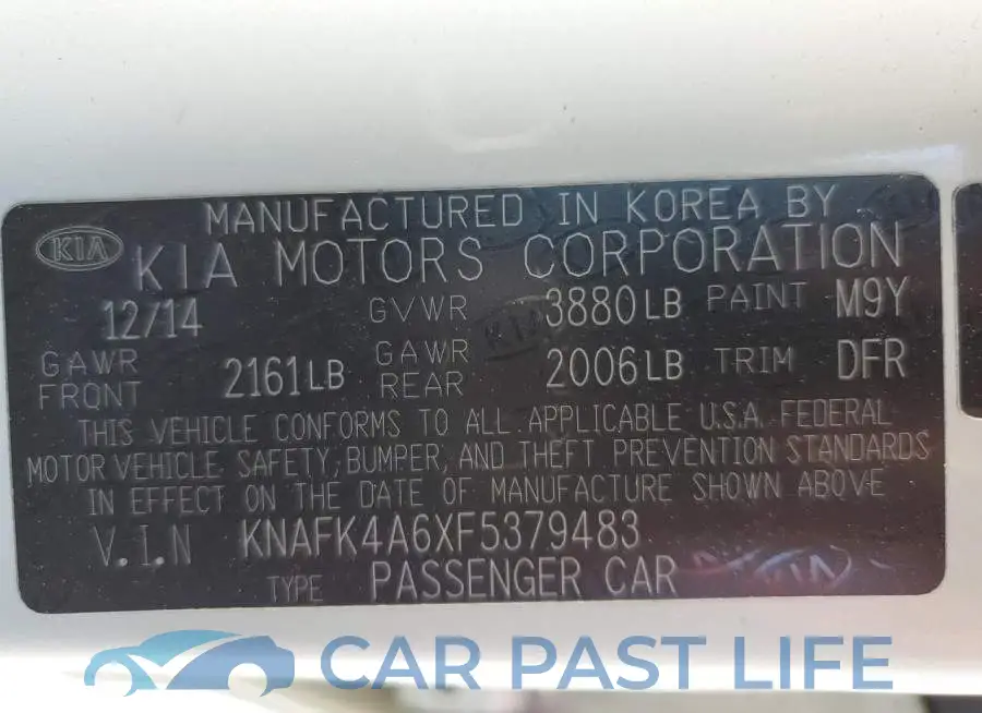 KNAFK4A6XF5379483# 13