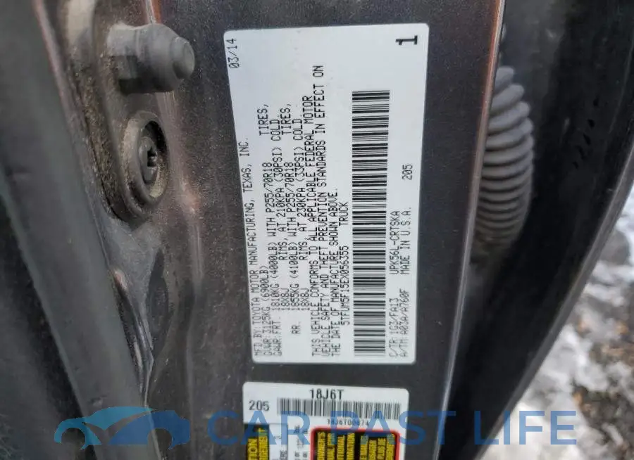 5TFUM5F15EX056355# 12