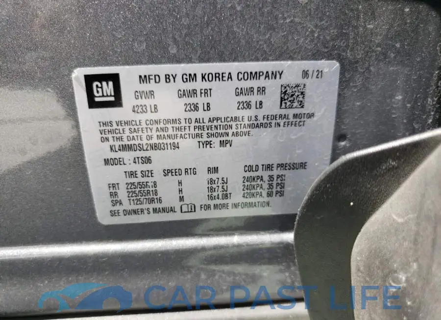 KL4MMDSL2NB031194# 14