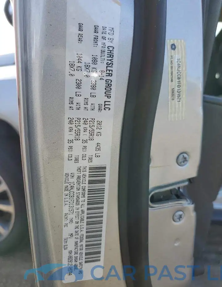 1C4NJCCB1FD131571# 14