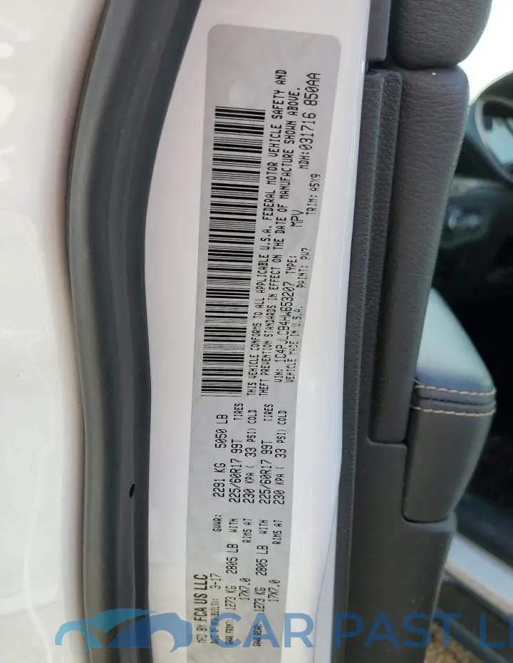 1C4PJLCB4HW653207# 13