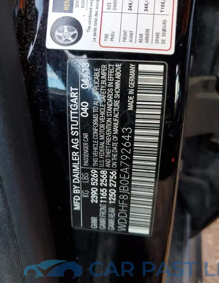WDDHF8JBXEA900251# 12