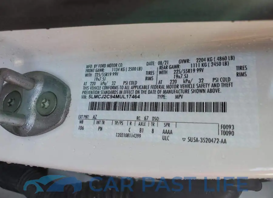 5LMCJ2C94MUL17464# 13