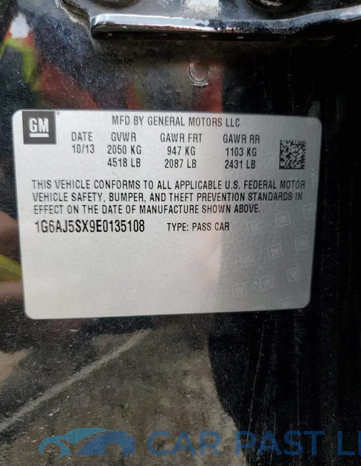 1G6AJ5SX9E0135108# 12