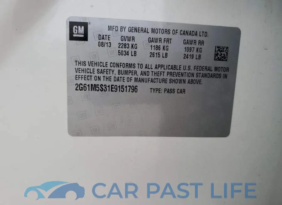 2G61M5S31E9151796# 12