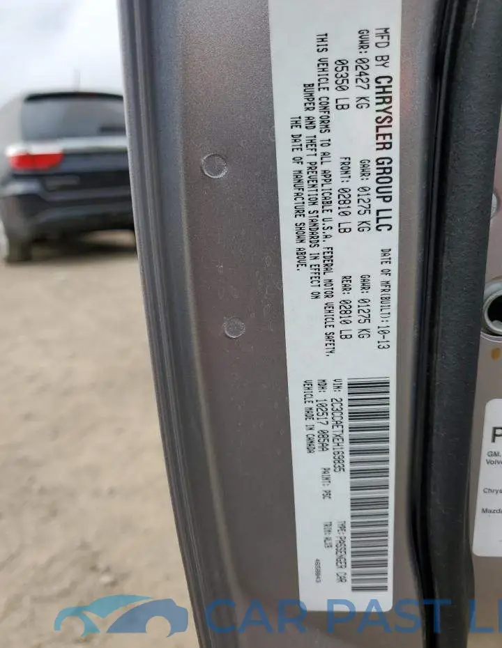 2C3CCAETXEH169835# 12
