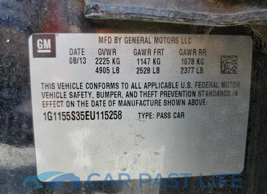1G1155S35EU115258# 12
