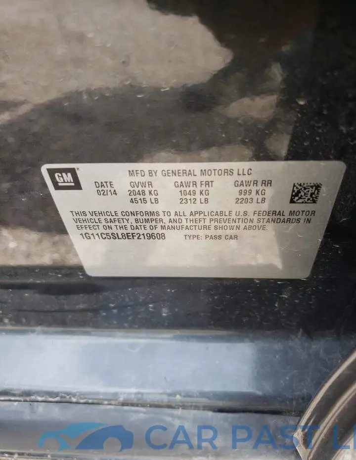 1G11C5SL8EF219608# 12