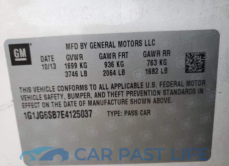 1G1JG6SB7E4125037# 12