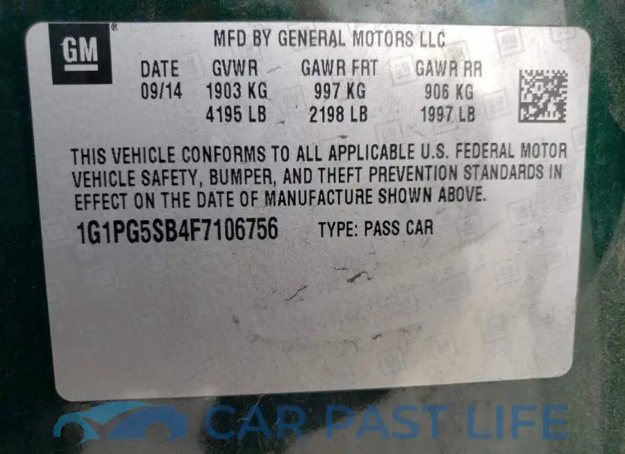 1G1PG5SB4F7106756# 12