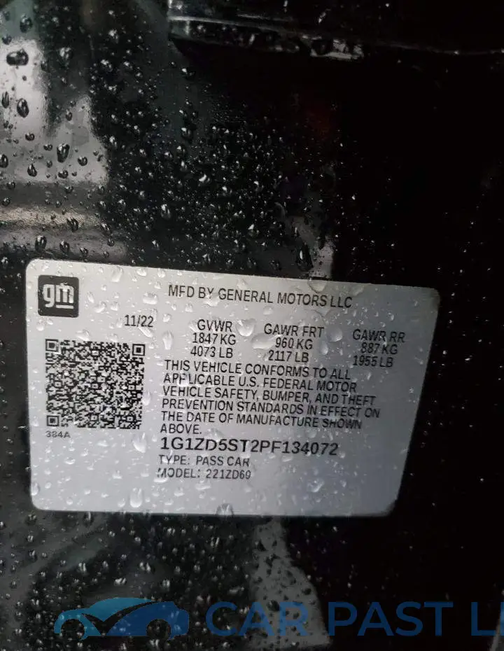 1G1ZD5ST2PF134072# 12