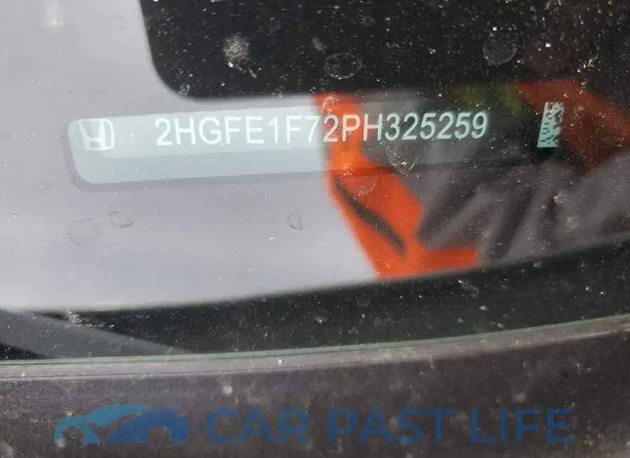 2HGFE1F72PH325259# 12