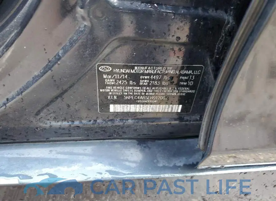5NPEC4AB5EH912007# 13