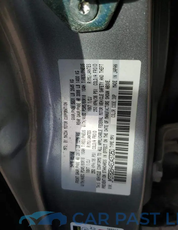 JM3TB2BA4E0437250# 12