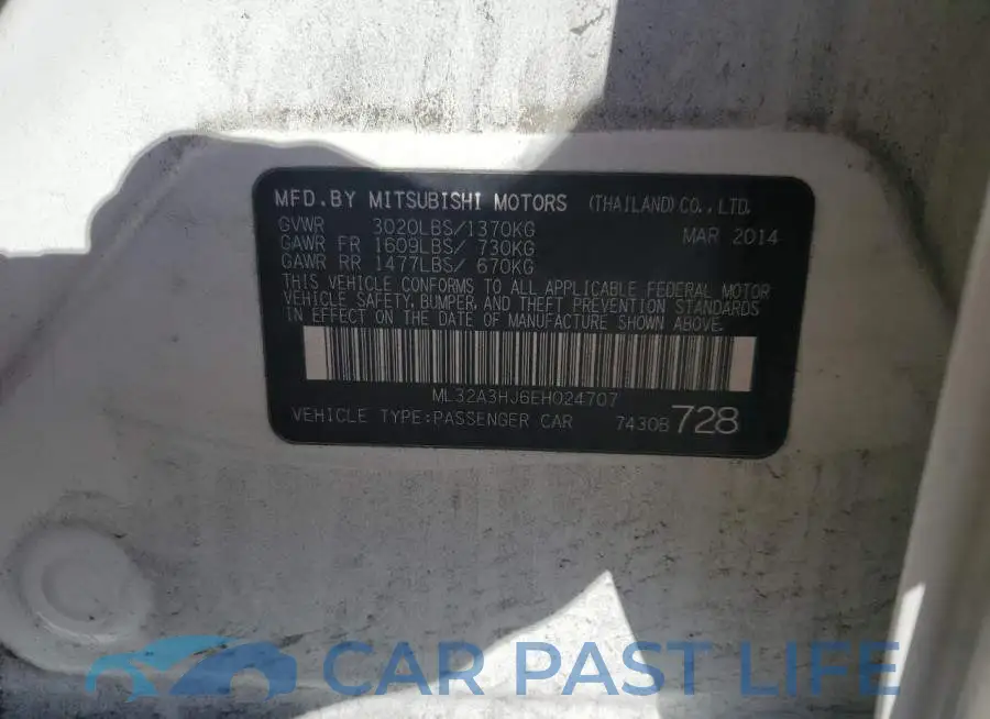 ML32A3HJ6EH024707# 12