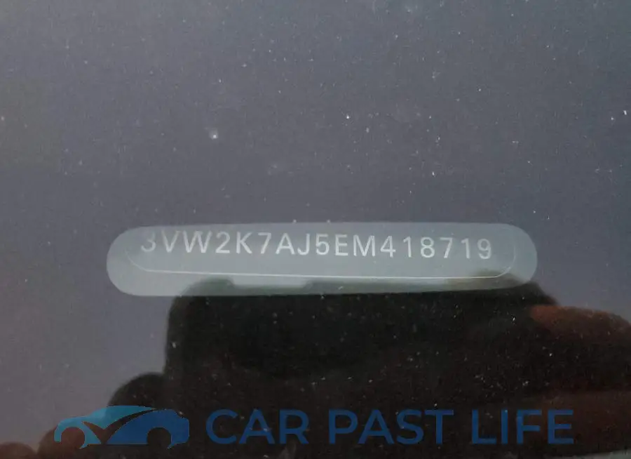 3VW2K7AJ5EM418719# 12