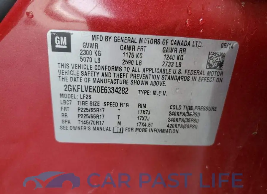 2GKFLVEK0E6334282# 13