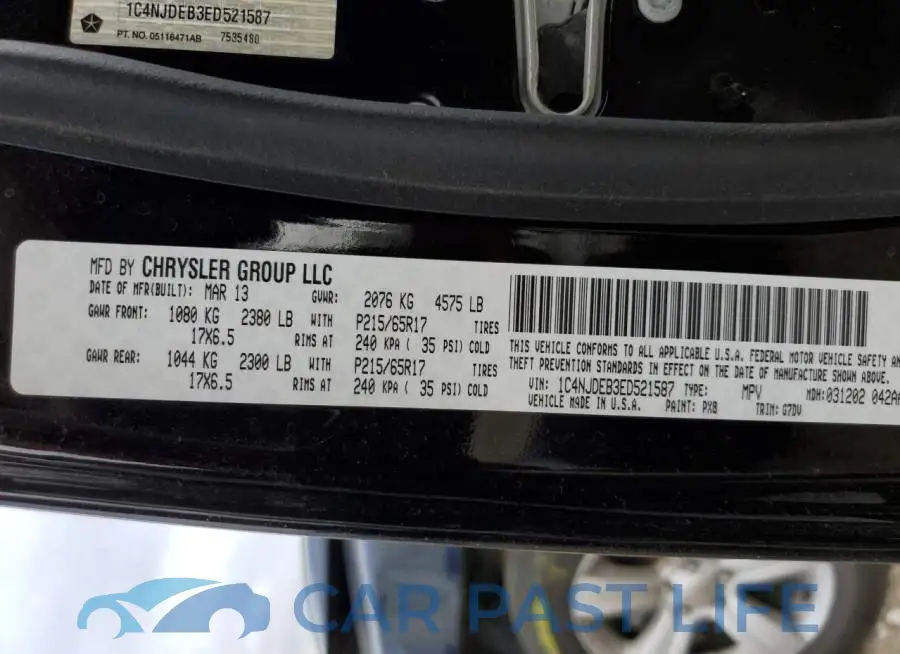 1C4NJDEB3ED521587# 14