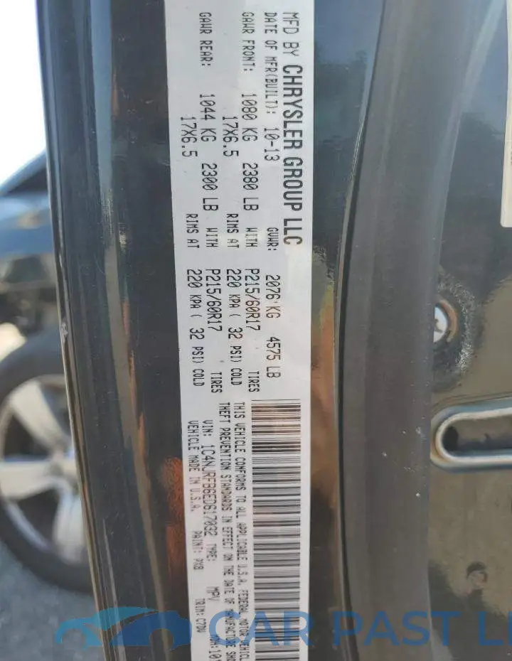 1C4NJRFB6ED617032# 13