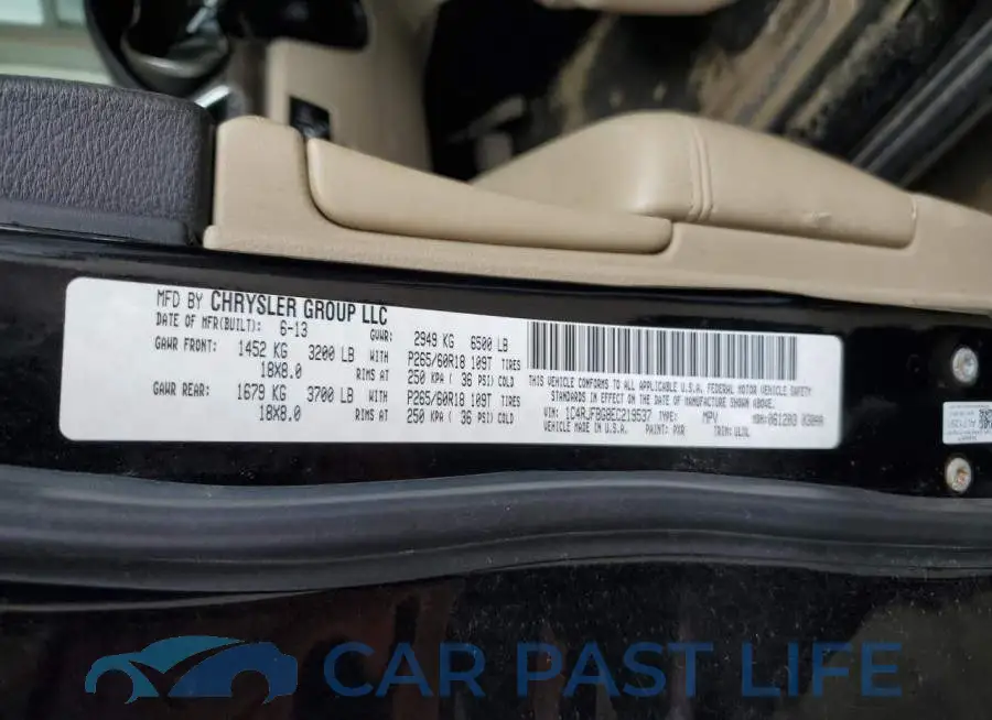 1C4RJFBG8EC219537# 12