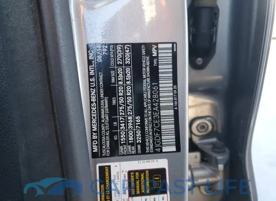 4JGDF7CE3EA428061# 13