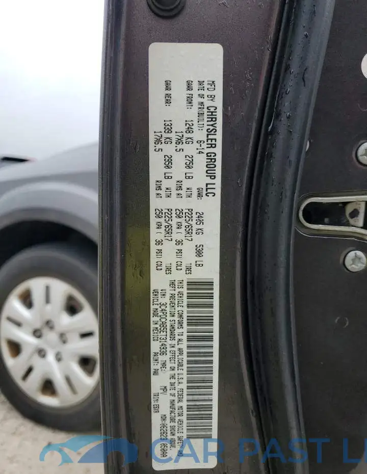 3C4PDCAB5ET314936# 13